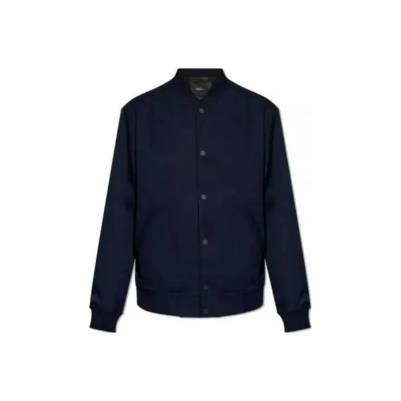 THEORY Button Up Bomber Jacket-0