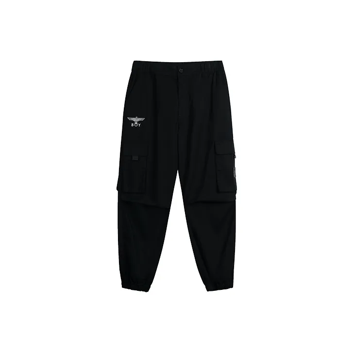 Boy London Casual Pants Unisex Black-0
