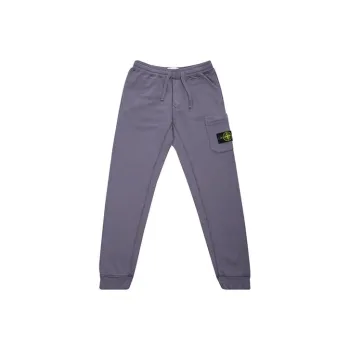 STONE ISLAND Cargo Pants Men's Gray Purple