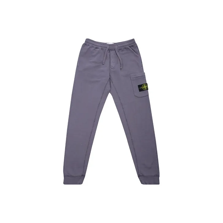 STONE ISLAND Cargo Pants Men's Gray Purple-0