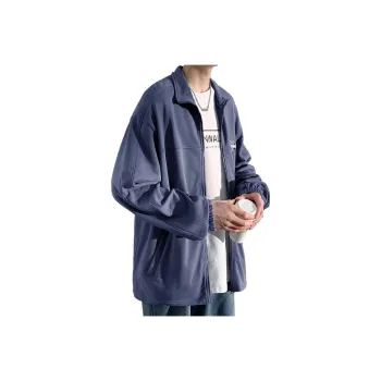 Tonlion Jackets Coats Men's Autumn Water Blue