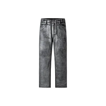 Zanzas Jeans Men's Silver Black