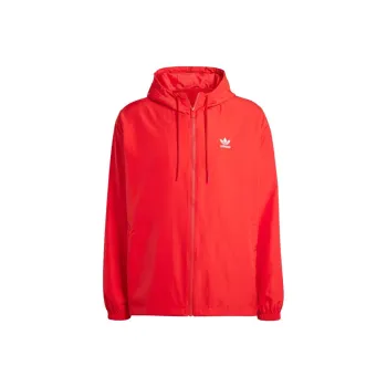 Adidas Originals Adicolor Trefoil Windbreaker Jackets & Coats Men's Red