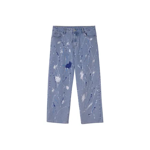 GOLFCROSS Straight Jeans Unisex