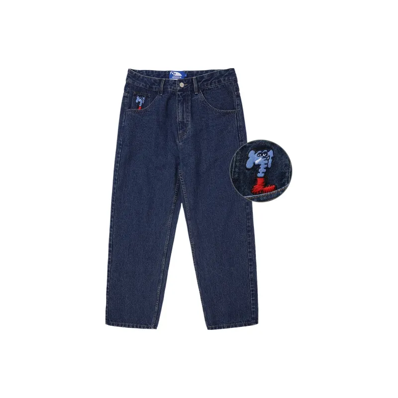 MIND ERROR Jeans Unisex-5