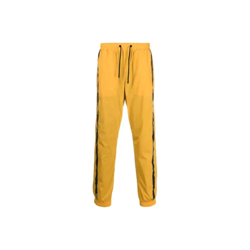 FENDI Knitted Sweatpants Men Yellow-0