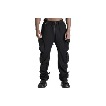NORVINCY Western Outdoor Tactical Black Warrior Cargo Pants Men's