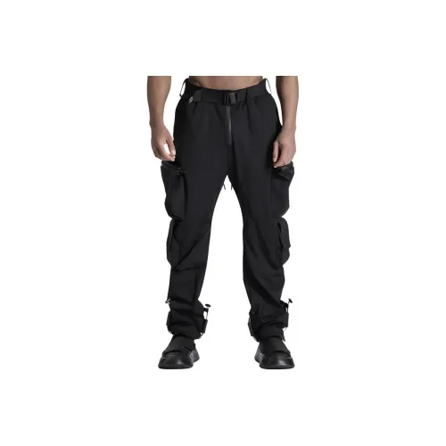 NORVINCY Western Outdoor Tactical Black Warrior Cargo Pants Men's