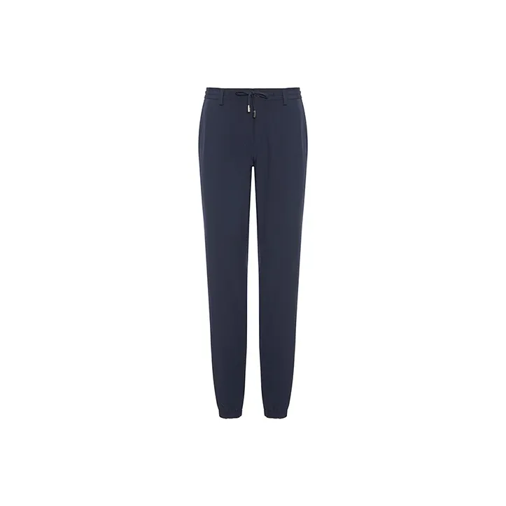 DAVID NAMAN Straight Casual Pants Men's Navy Blue-0