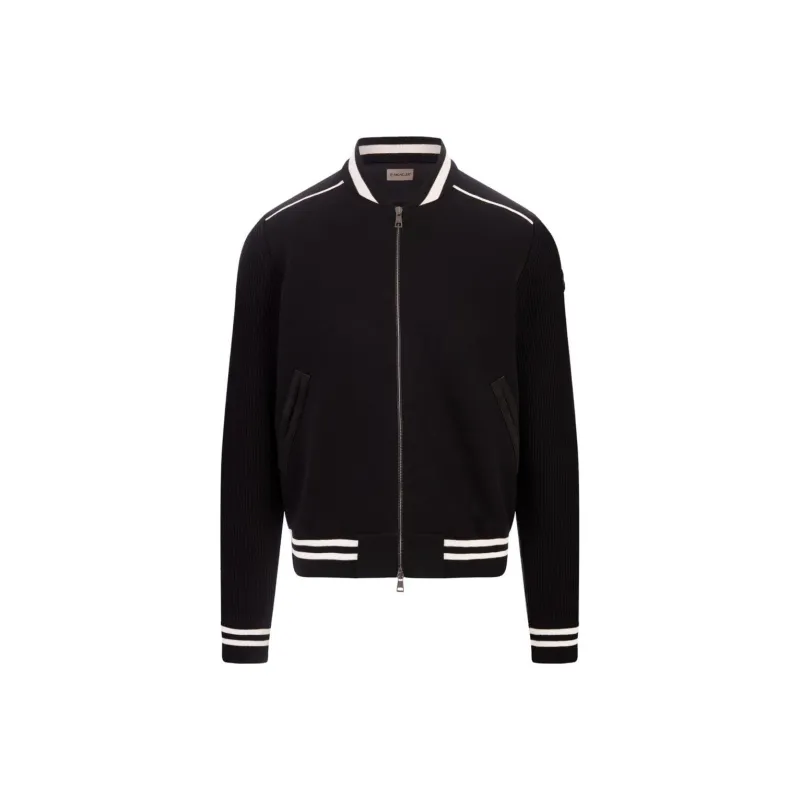 Moncler Panelled Zip Up Cardigan-0