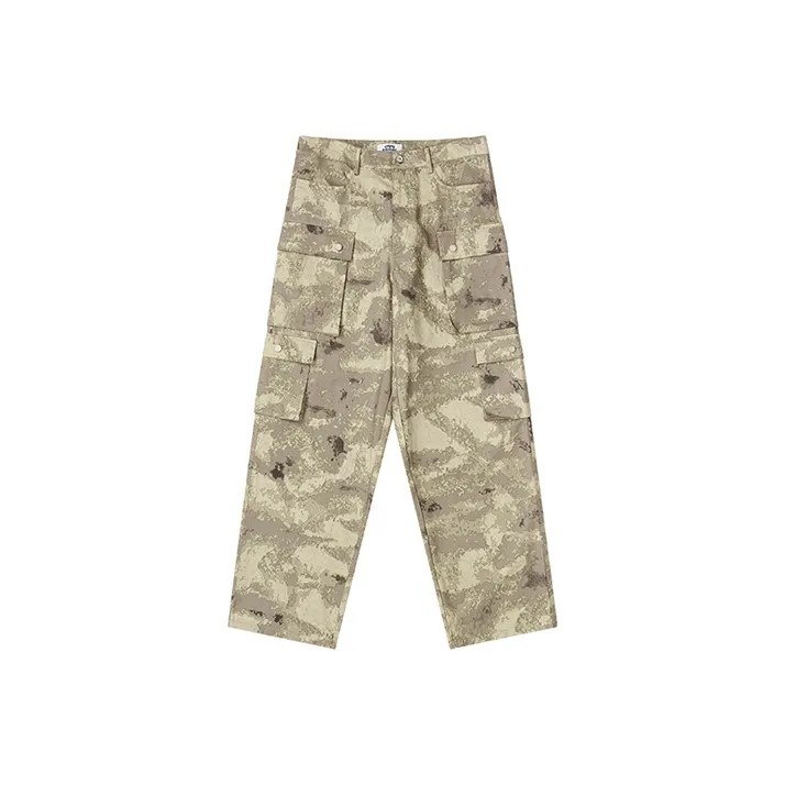 EMPTY REFERENCE Cargo Pants Unisex Camouflage-0