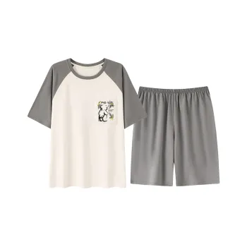 Qiao Ni Tong Pajama Set Men's Image Color