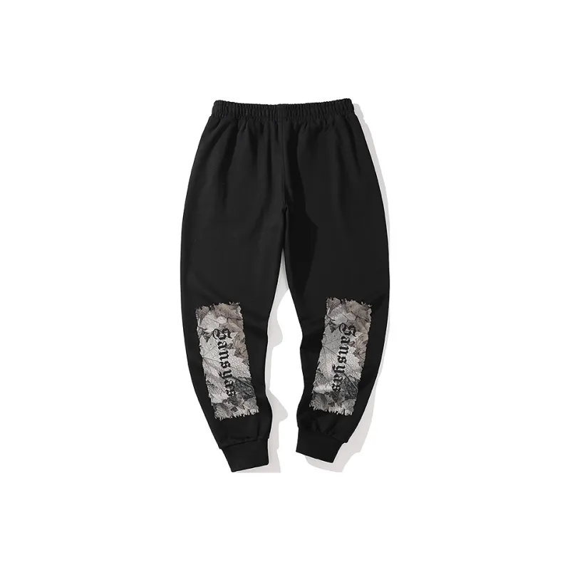 SANSYAS Knitted Sweatpants Unisex-0