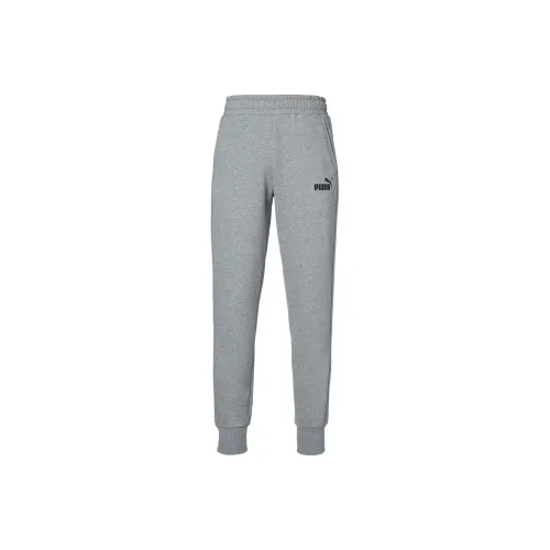 PUMA Knitted Sweatpants Men Gray