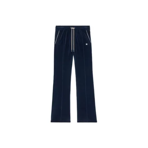 CELINE Knitted Sweatpants Men Marine Blue