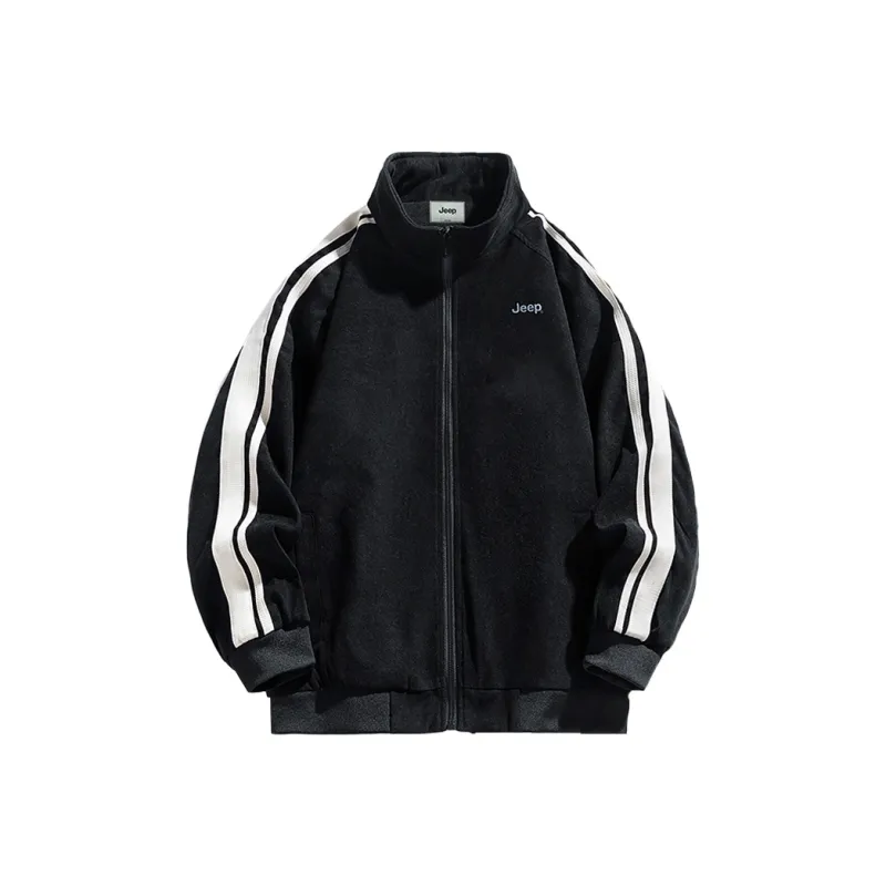 Jeep JEEP Retro Sports Stand Collar Jackets Unisex-8