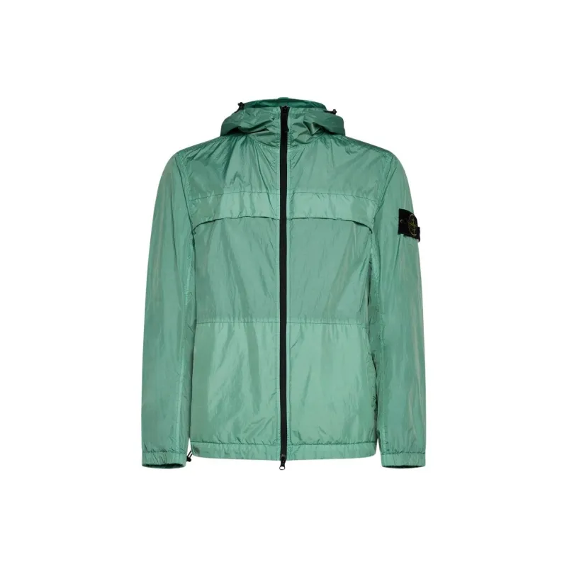 STONE ISLAND SS24 Jackets Coats Men's Light Green-0