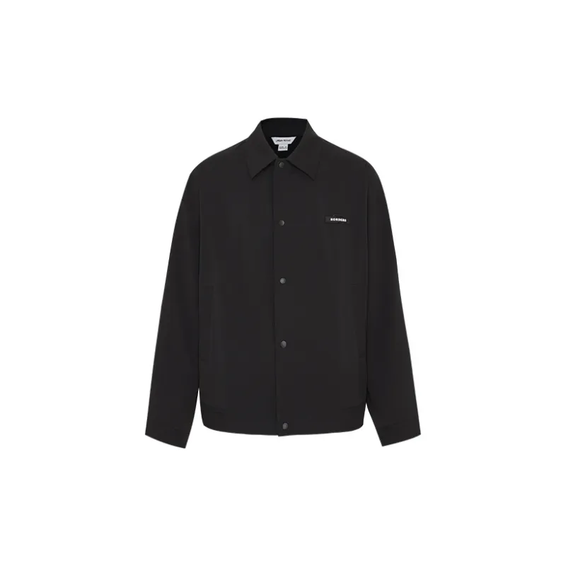 URBAN REVIVO Jackets Men Jet Black-0