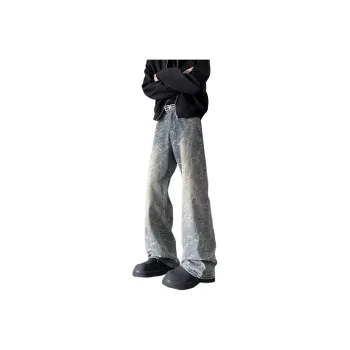 K411 Jeans Unisex Yellow Mud