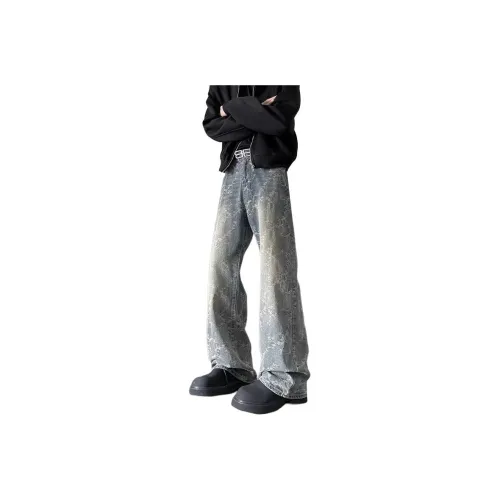 K411 Jeans Unisex Yellow Mud