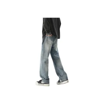 Children Of Huaxia 2025 Spring Summer Jeans Men's Light Blue