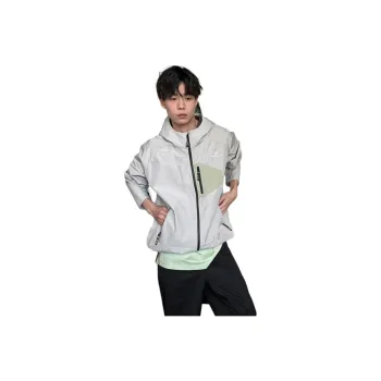 Umamiism Jackets Unisex Light Gray