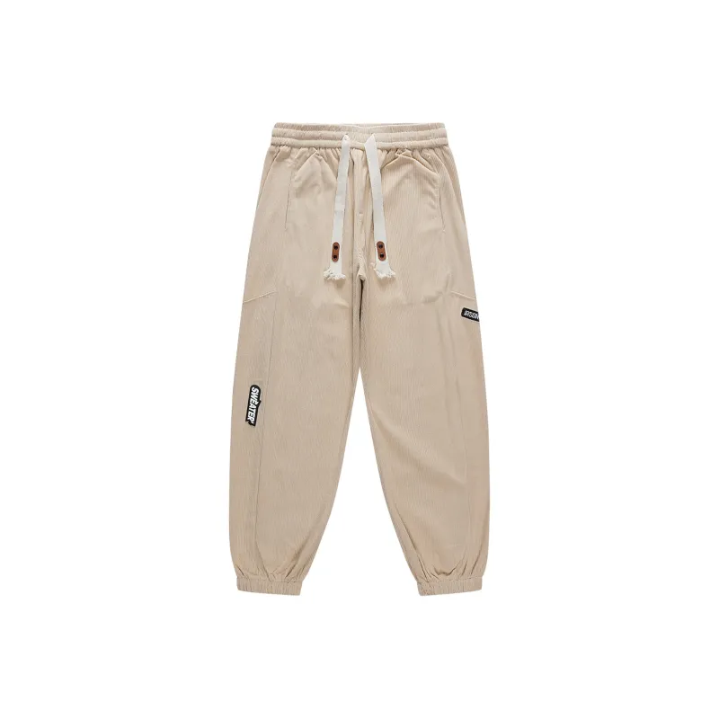 JASONWOOD Autumn And Winter Season Knitted Sports Pants Trendy Thickened Casual Pants Unisex-27
