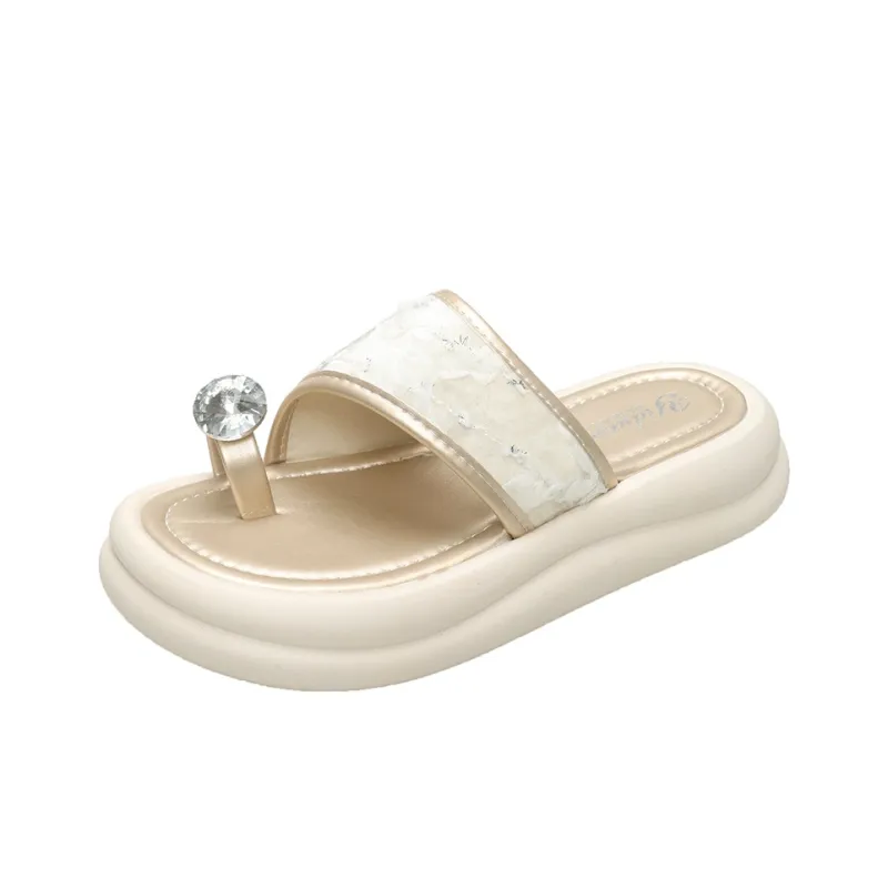 Puppytown Slip Resistant Odor Resistant Abrasion Resistant Slide Slippers Women's-0