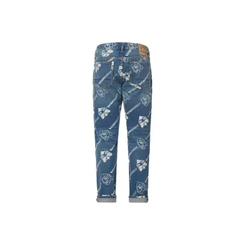 EVISU Jeans Men Denim Blue