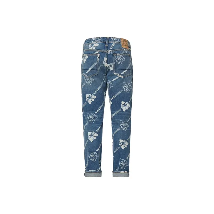 EVISU Jeans Men Denim Blue-0
