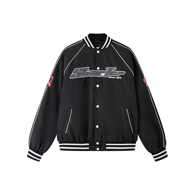 STARTER Jackets Coats Unisex Black-0