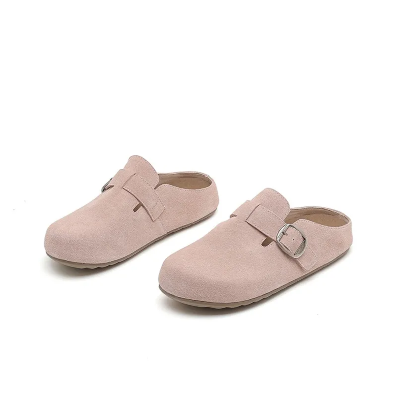 DAPHNE Rubber Sole Slip Resistant Closed Toe Slippers Women's-2