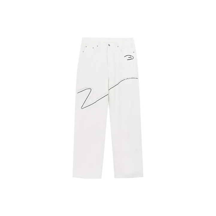 FREO3N Jeans Unisex White-0