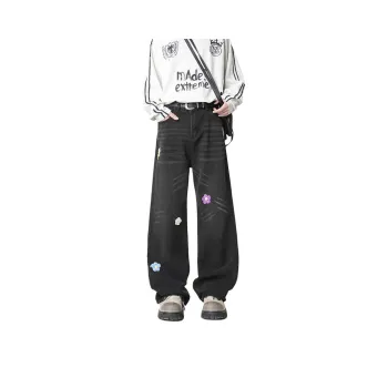 HOKLV Jeans Unisex