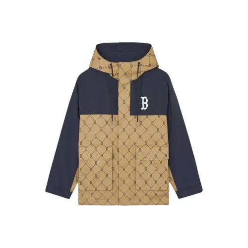 MLB SS24 Jackets Coats Spring Fall Unisex Dark Camel