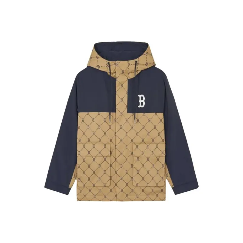 MLB SS24 Jackets Coats Spring Fall Unisex Dark Camel-0