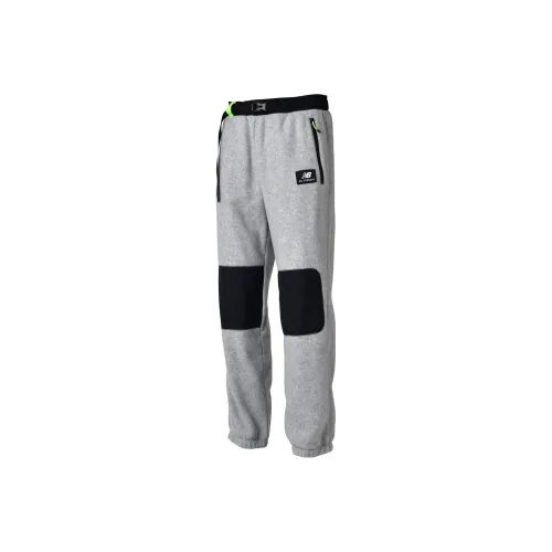 New Balance Knitted Sweatpants Men Gray