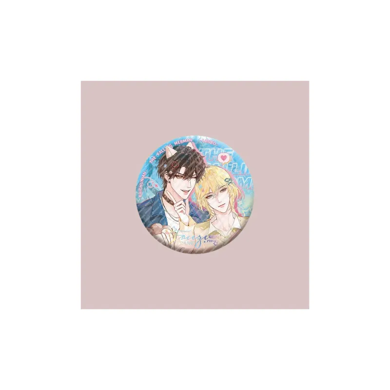 MANCOOL The Falling Merman Stopped Time Collection, Date Day, Two Person Badges-1