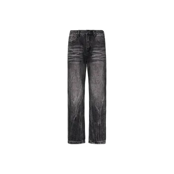 GTRG Jeans Unisex Black Gray Color
