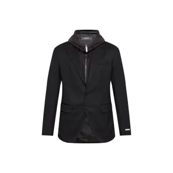 DSQUARED 2 Single Breasted Layered Blazer