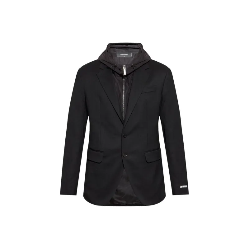 DSQUARED 2 Single Breasted Layered Blazer-0