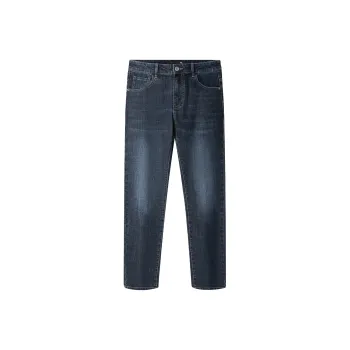HLA Jeans Men Blue Gray Denim Gradient Dark 3A