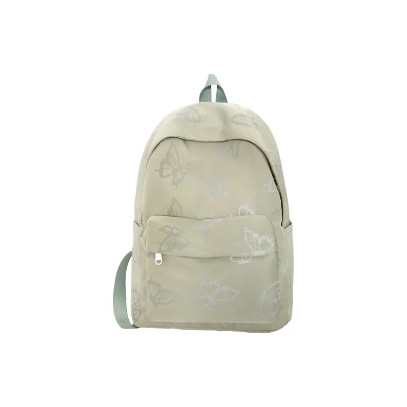 ZOGA Nylon Backpack Unisex Black/Green/Gray/Ecru-9