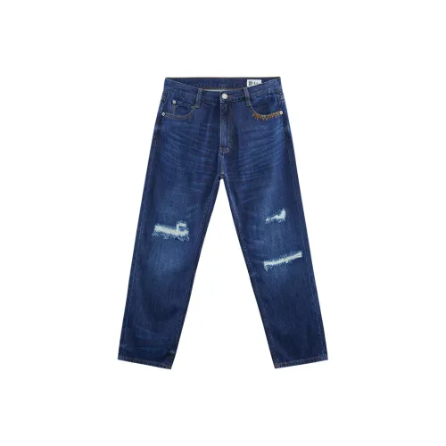 YATSI Casual Pants Unisex Blue