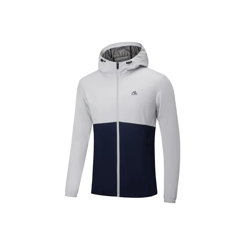361° Jackets Coats Unisex Lighthouse Gray/Dark Ink Blue-0