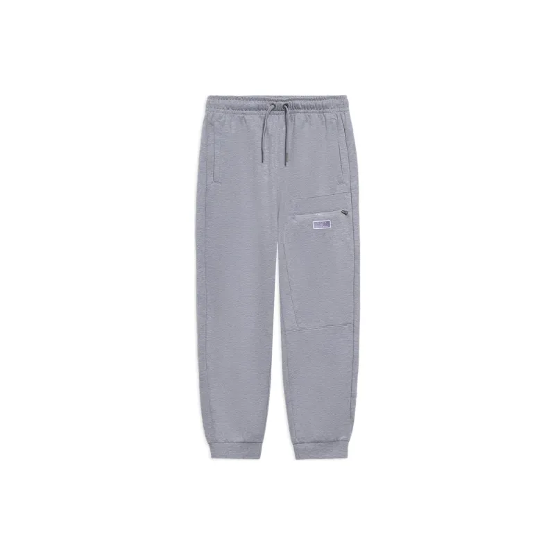 LINING Knitted Sweatpants Men Gray-0