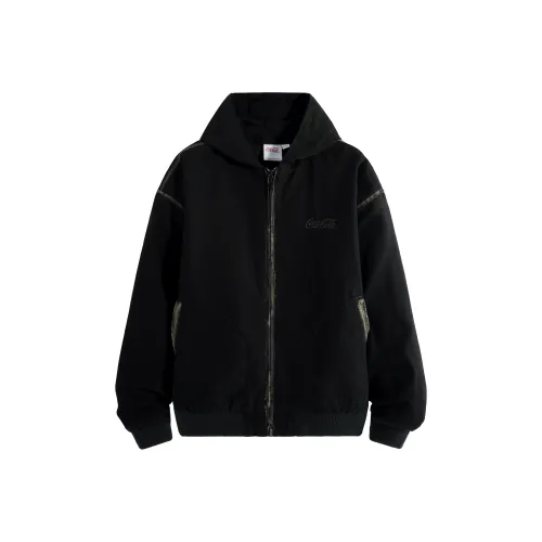 Coca-Cola Jackets Coats Unisex Black