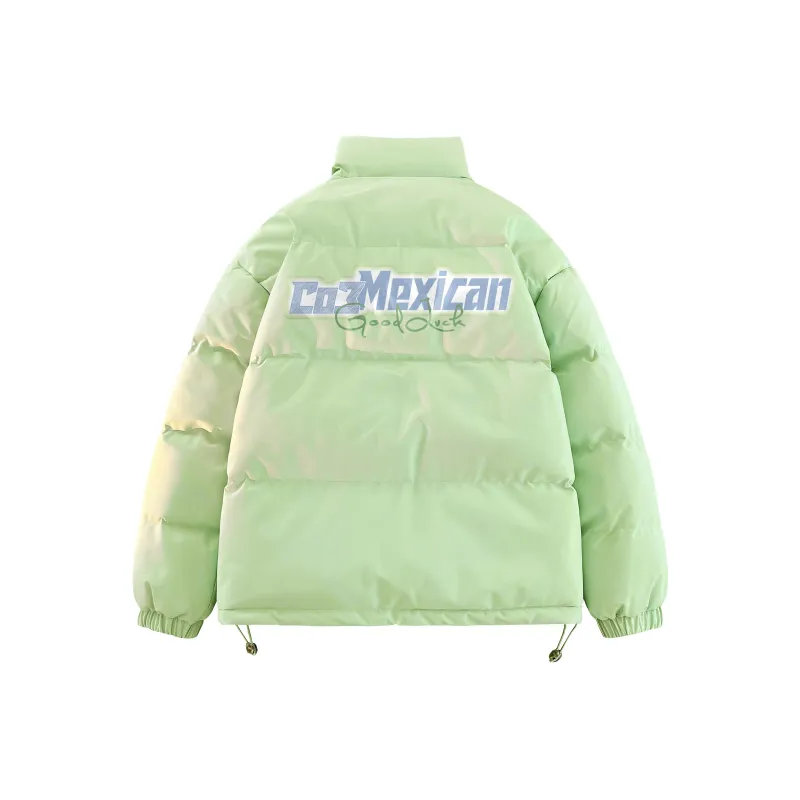MEXICAN Puffer Jackets Unisex-19