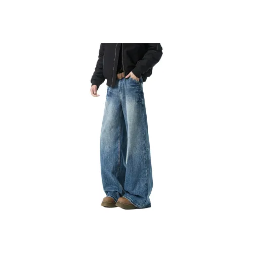 Pirkadat Jeans Unisex Blue