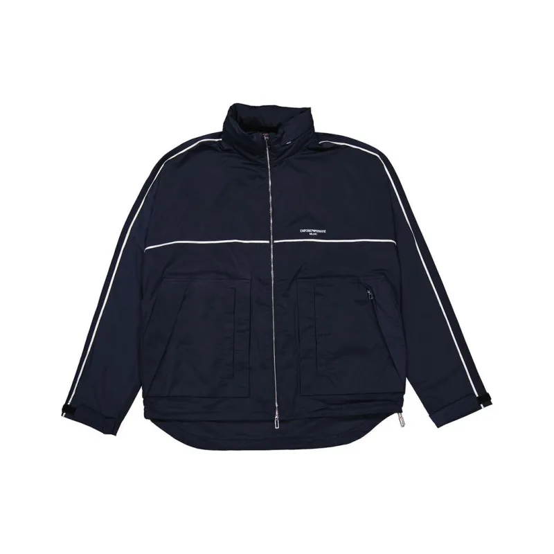 EMPORIO ARMANI Jackets Coats Men's Marine Blue-0
